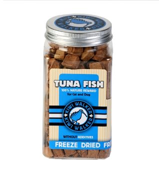 KIWI WALKER Freeze Dried Grain Free Snack Tuna Cubes Cat and Dog Treats