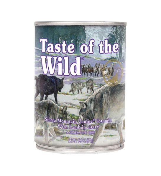 Taste of the Wild Sierra Mountain Canine in Gravy Wet Dog Food