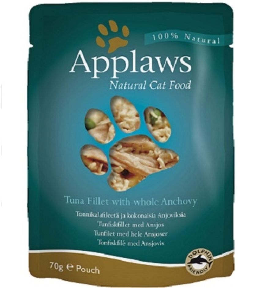 Applaws Tuna Fillet With Anchovy Wet Cat Food