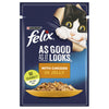 PURINA Felix as Good as it Looks Chicken in Jelly Pouch Wet Cat Food - 85 GM