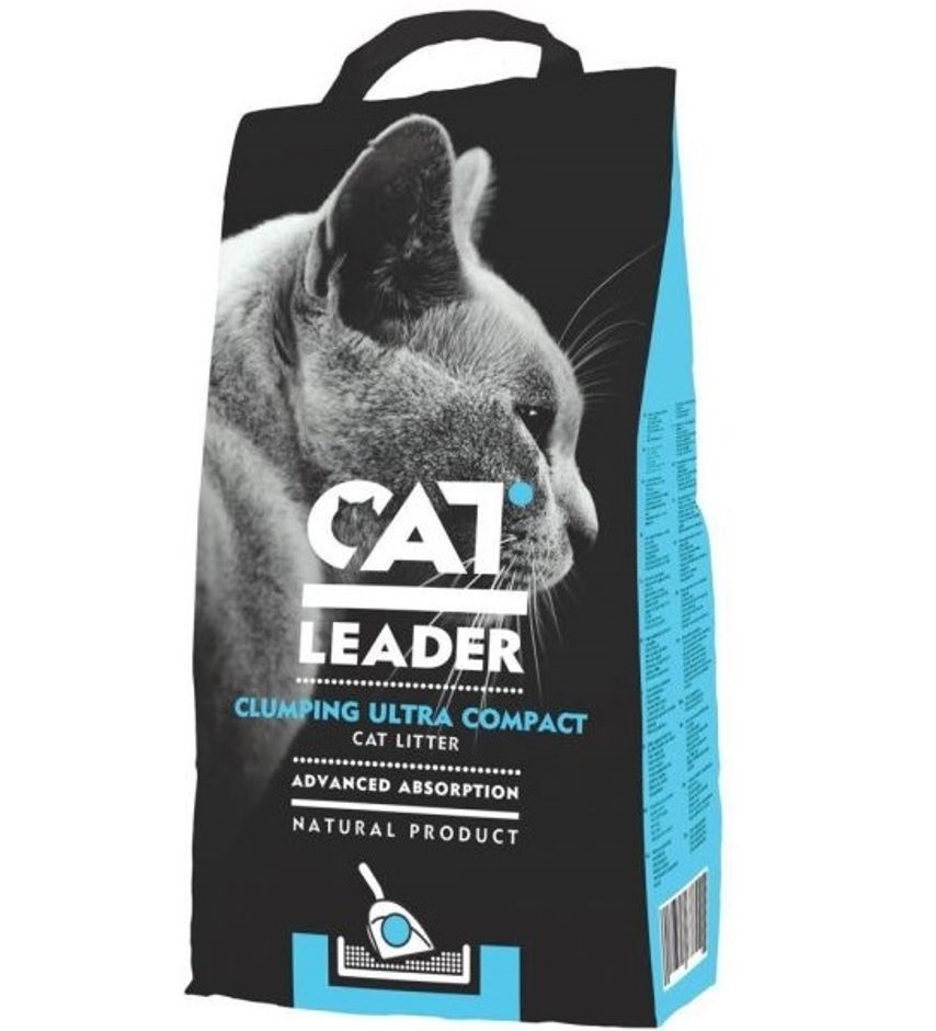 CAT LEADER Clumping Ultra Compact Cat Litter