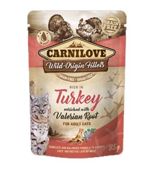 Carnilove Valerian Turkey for Adult Cat Wet Food