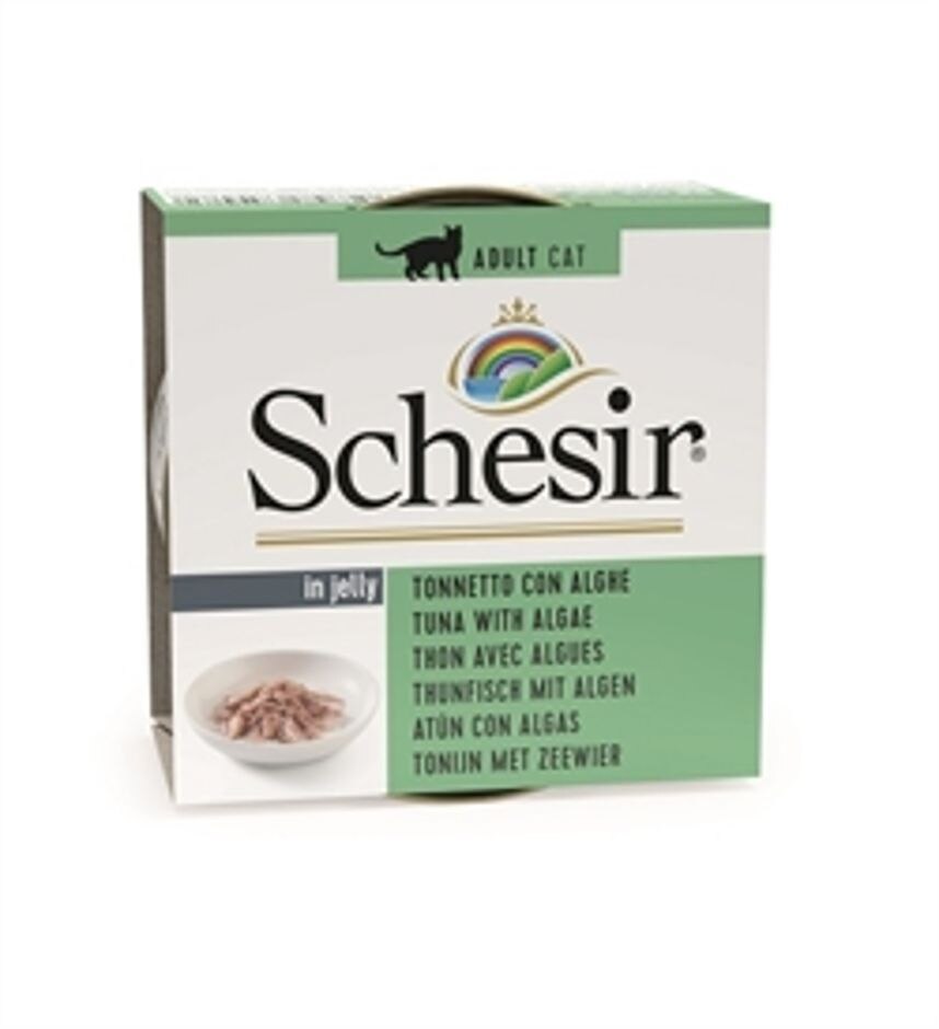 Schesir Tuna with Algae in Jelly Wet Cat Food