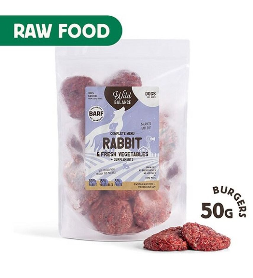 Wild Balance Complete BARF Menu Rabbit for Dogs