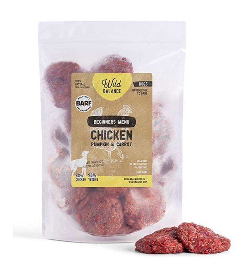 Wild Balance Complete BARF Beginners Menu Chicken for Dogs