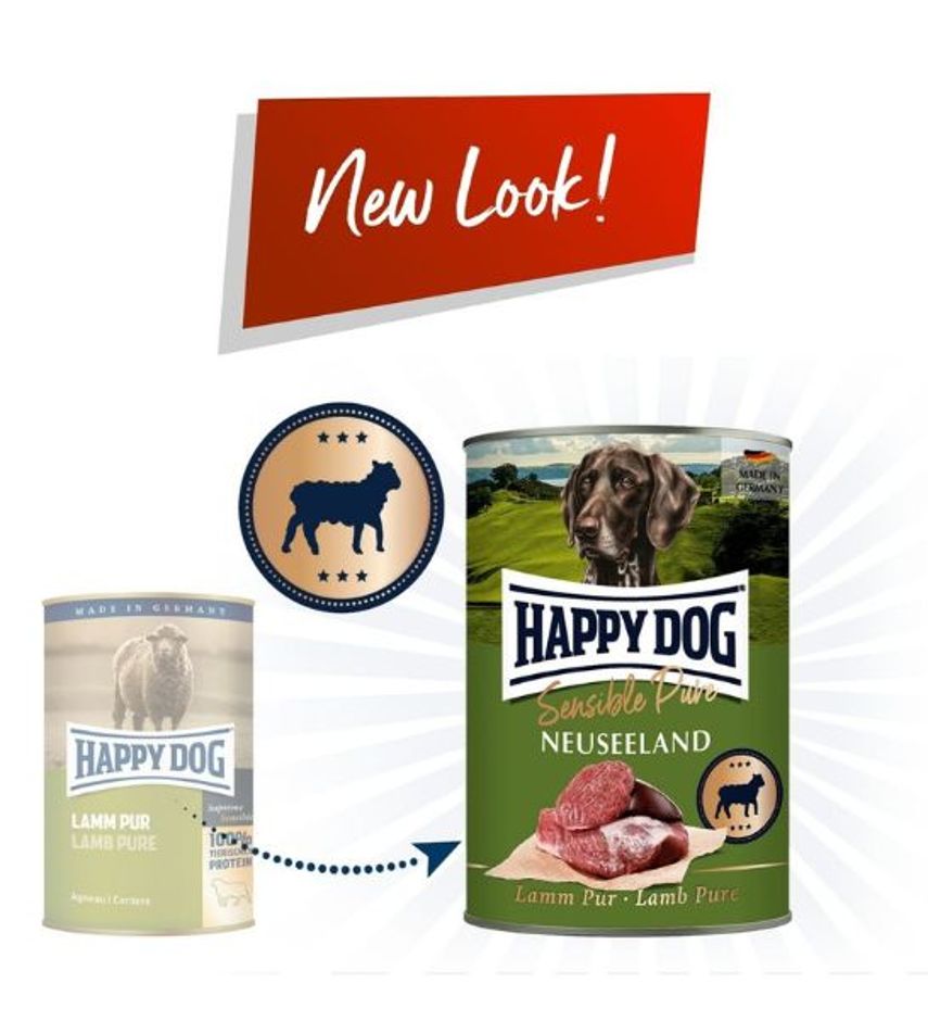 Happy Dog Pure Lamb Wet Dog Food