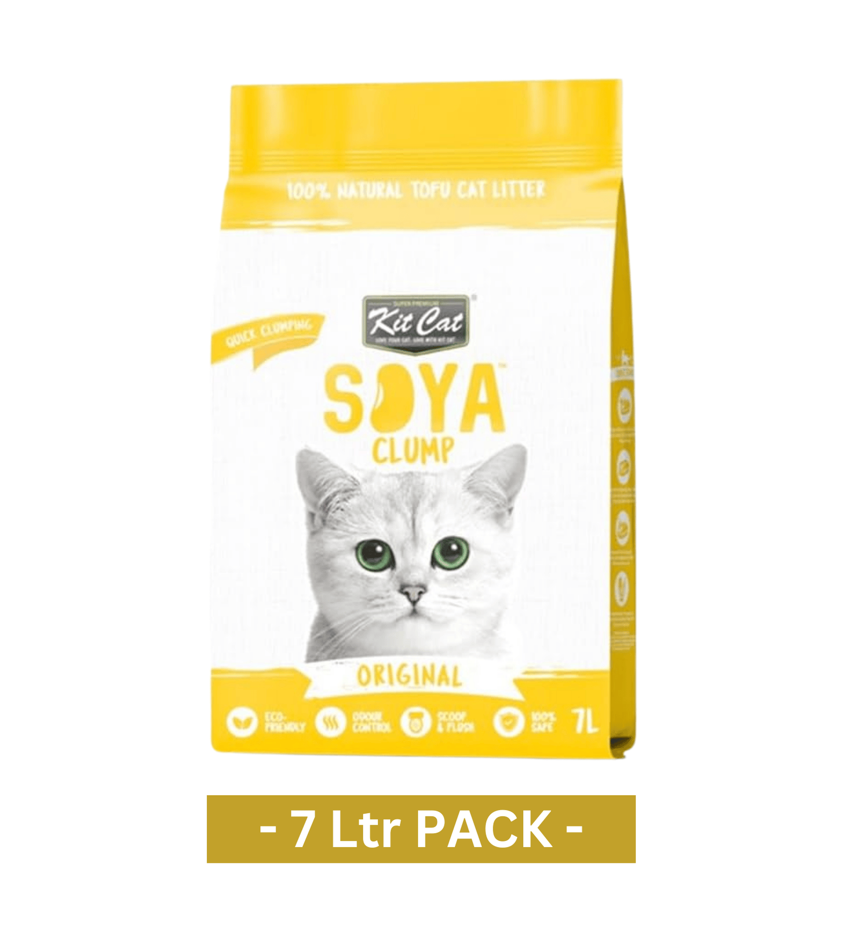 Kit Cat SoyaClump Soybean Cat Litter - 7L