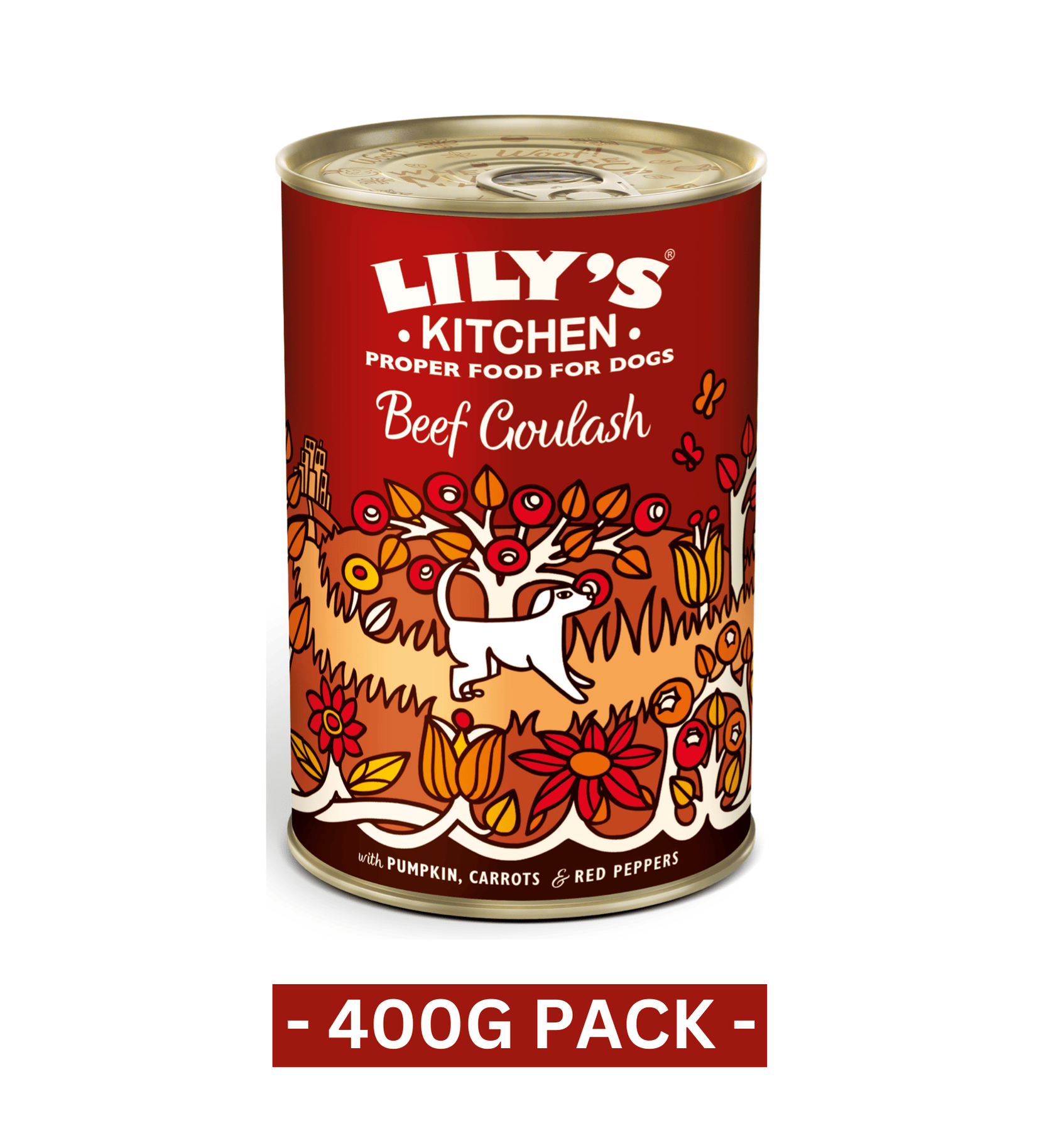 Lily's Kitchen Dog Beef Goulash - 400 GM