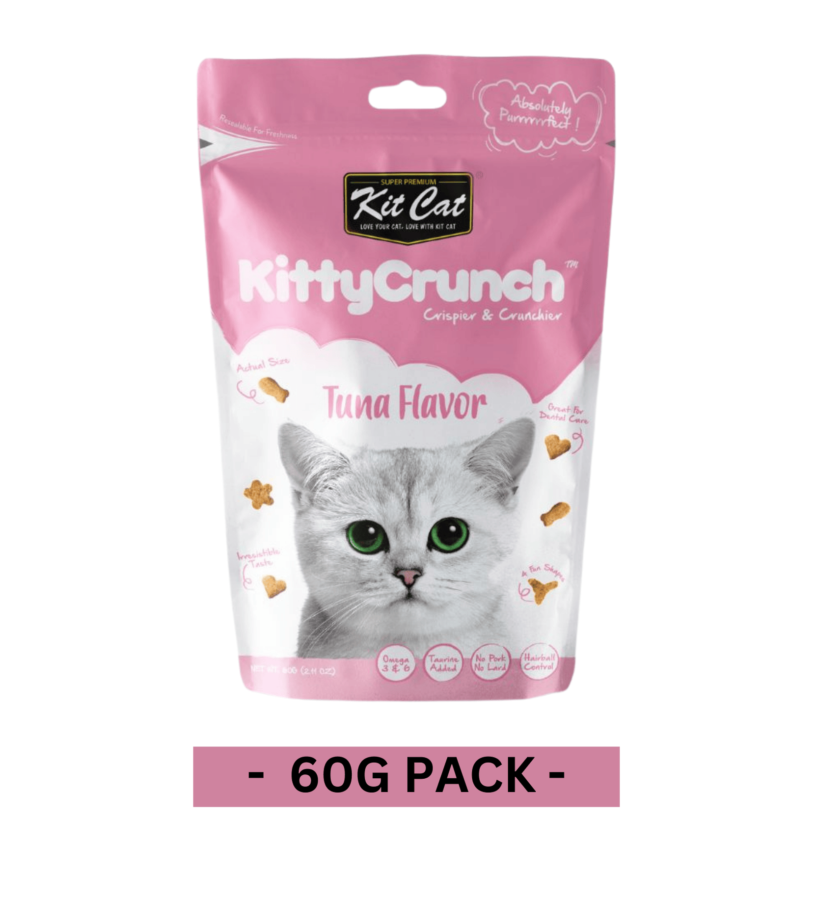 kit cat kitty crunch tuna flavour cat treats