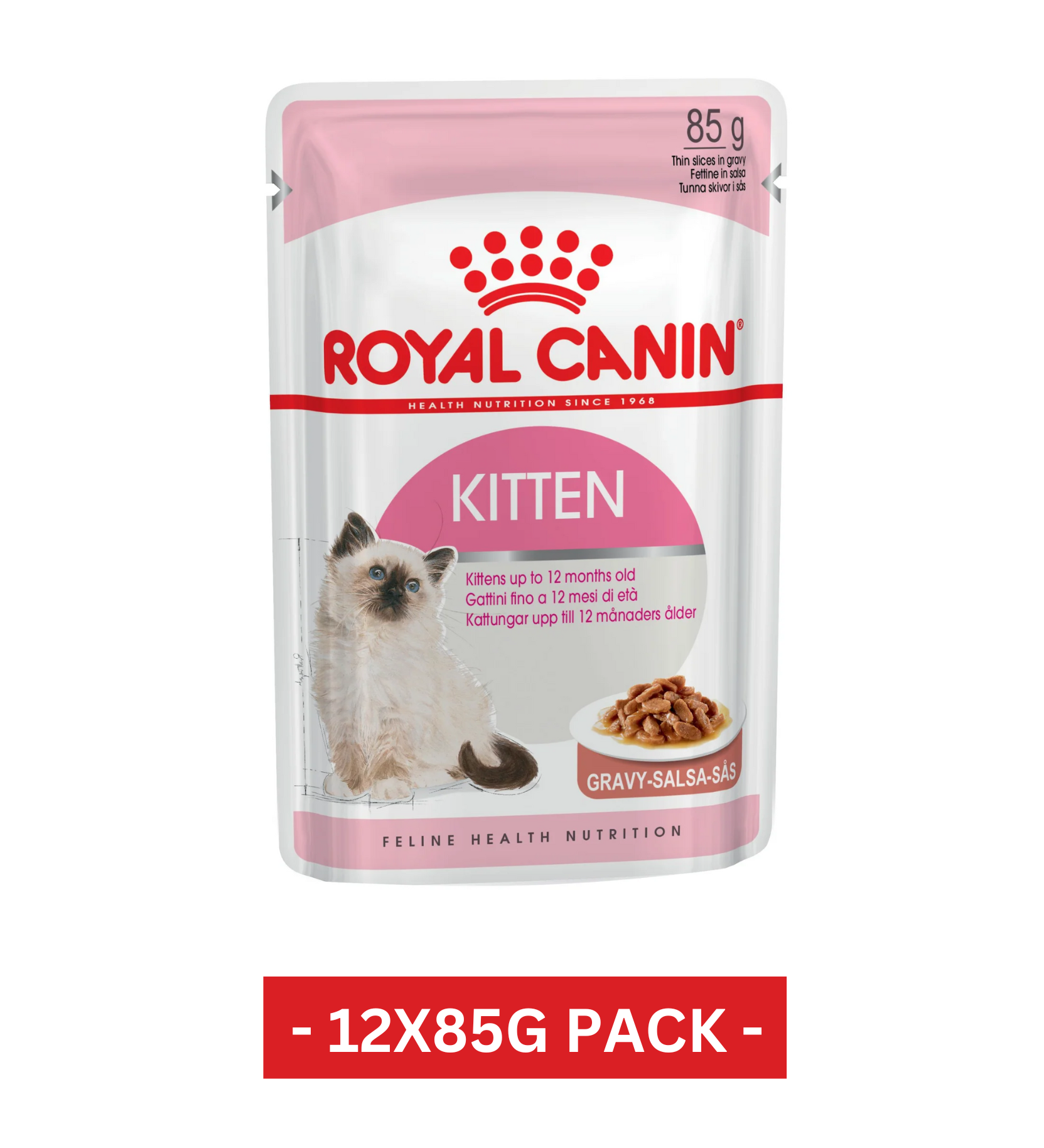Royal Canin Kitten Instinctive in Gravy Wet Food