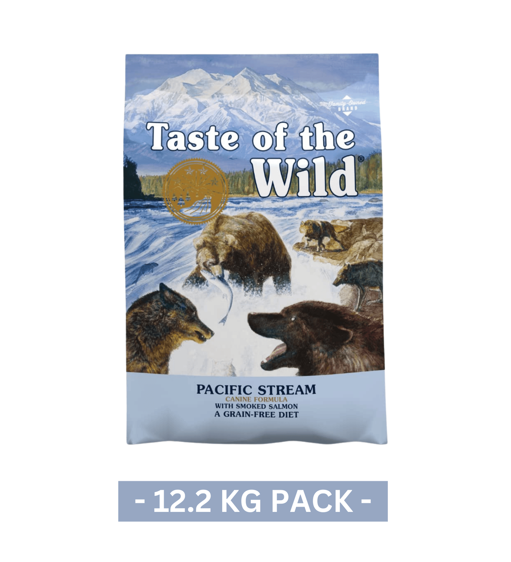 Taste of the Wild Pacific Stream Adult Canine Formula Dry Dog Food - 12.2 KG