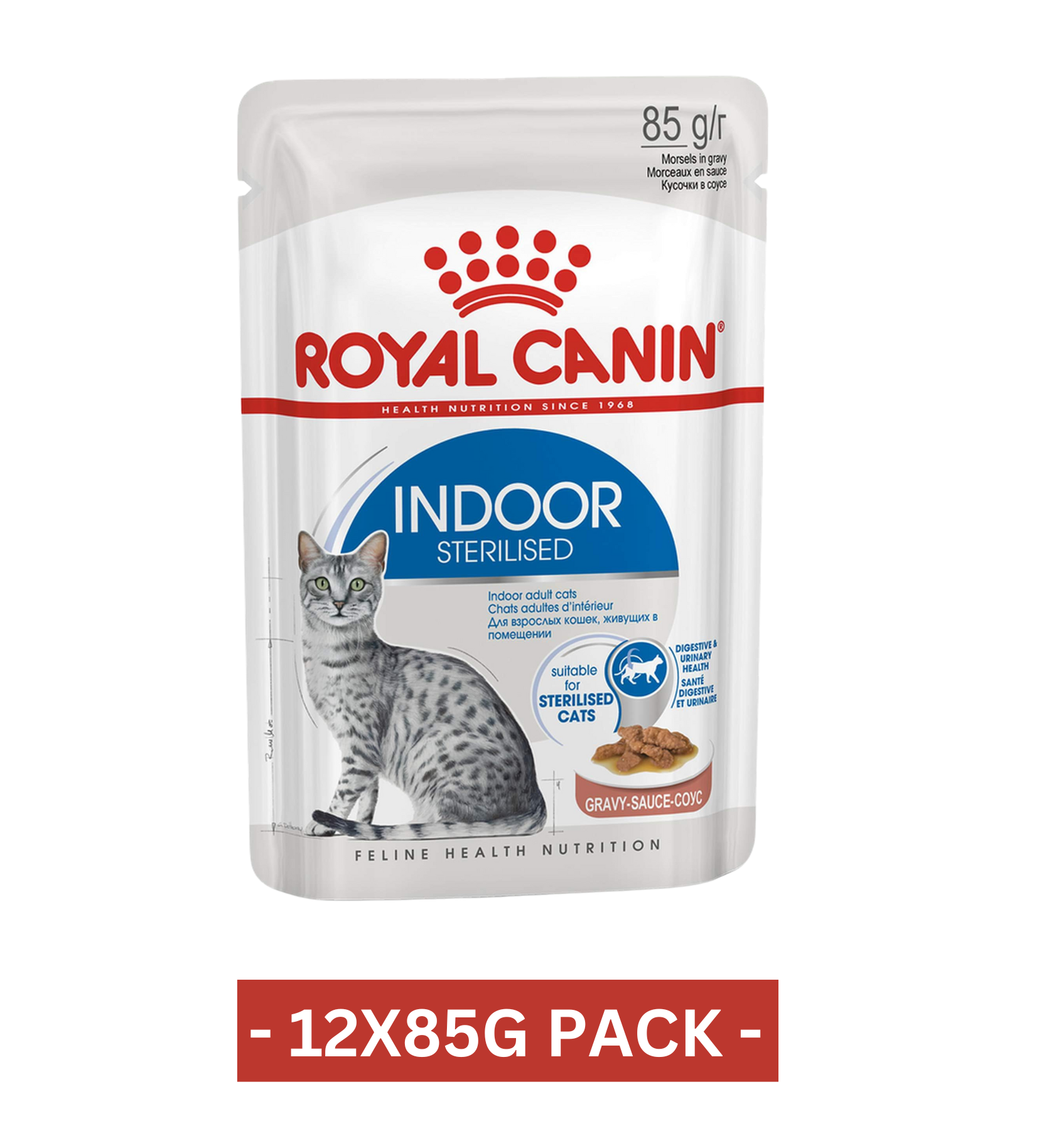 Royal Canin Indoor Sterilised in Gravy Cat Wet Food