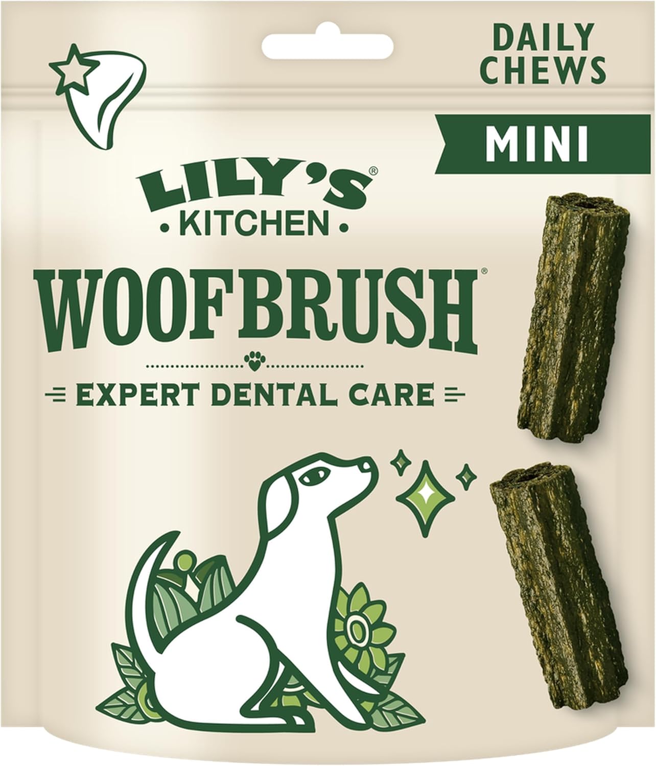 Lily's Kitchen Woofbrush Dental Dog Chews Bulk Pack