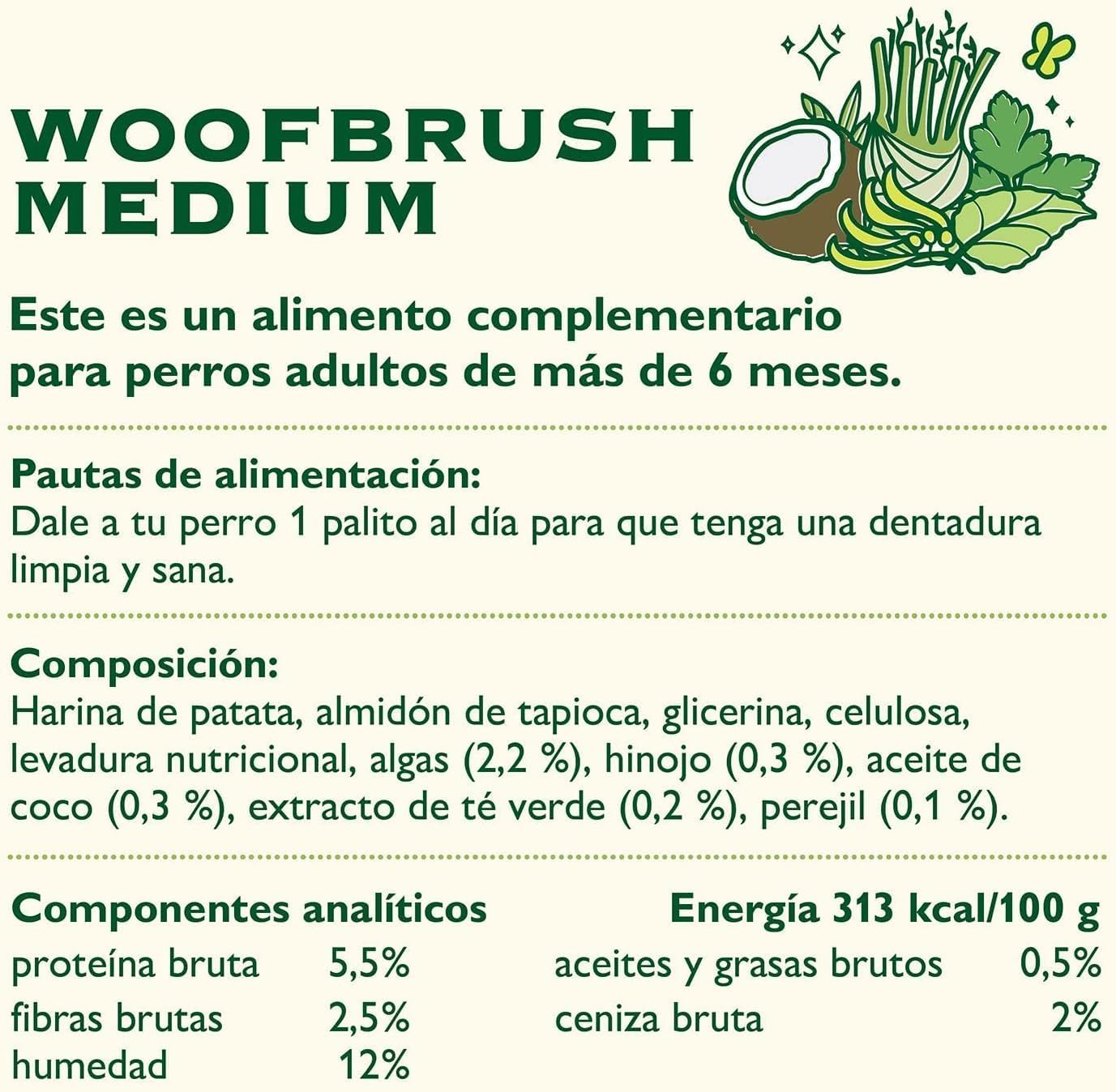 Lily's Kitchen Woofbrush Dental Dog Chews Bulk Pack
