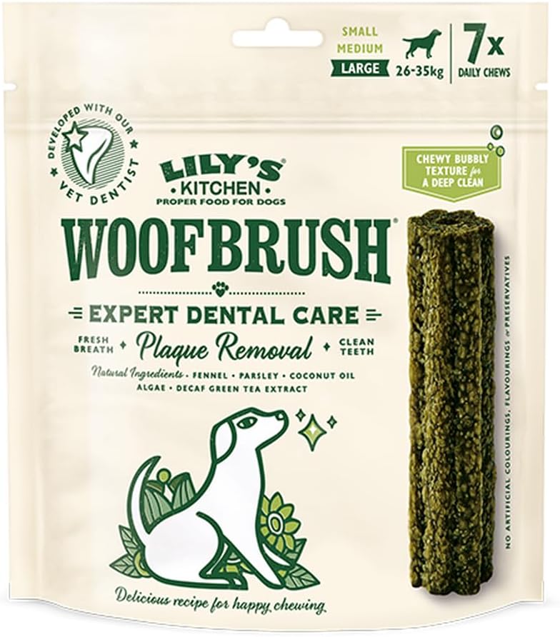 Lily's Kitchen Woofbrush Dental Dog Chews Bulk Pack