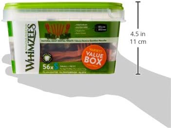 Whimzees Variety Dental Chews for Small Dogs Value Box