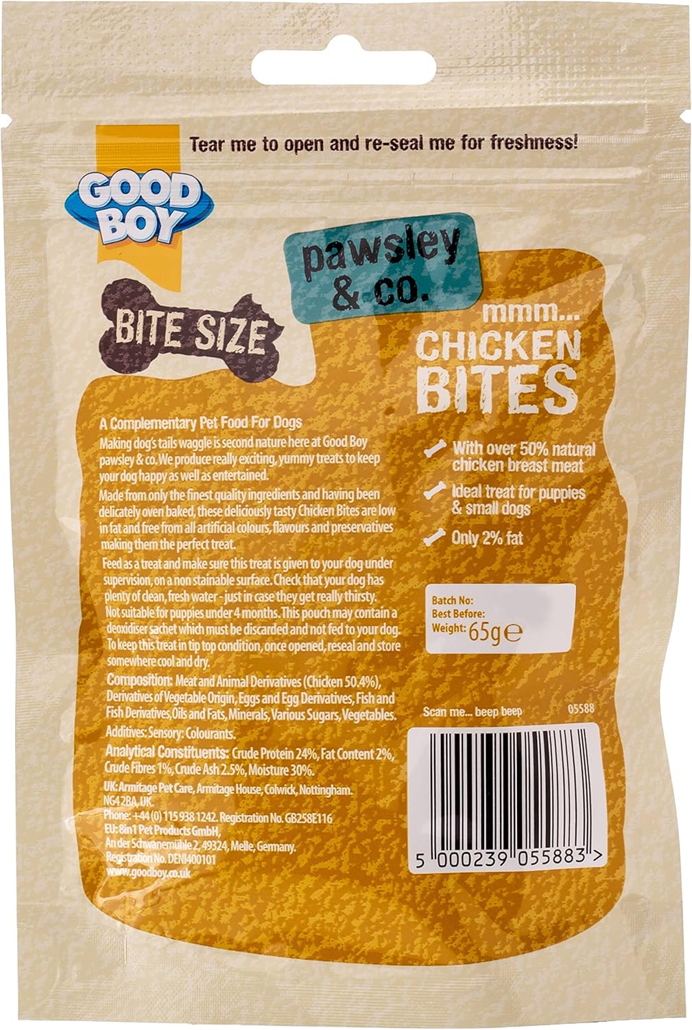 Armitage Good Boy Deli Bites Chicken Dog Treats