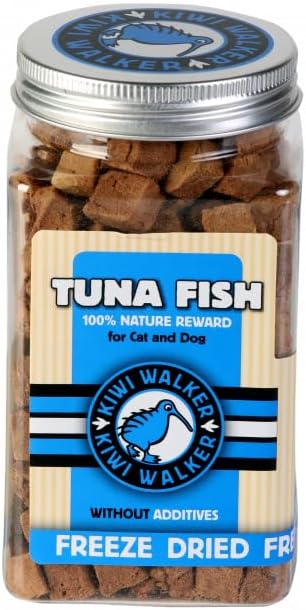 KIWI WALKER Freeze Dried Grain Free Snack Duck Cubes Cat and Dog Treats