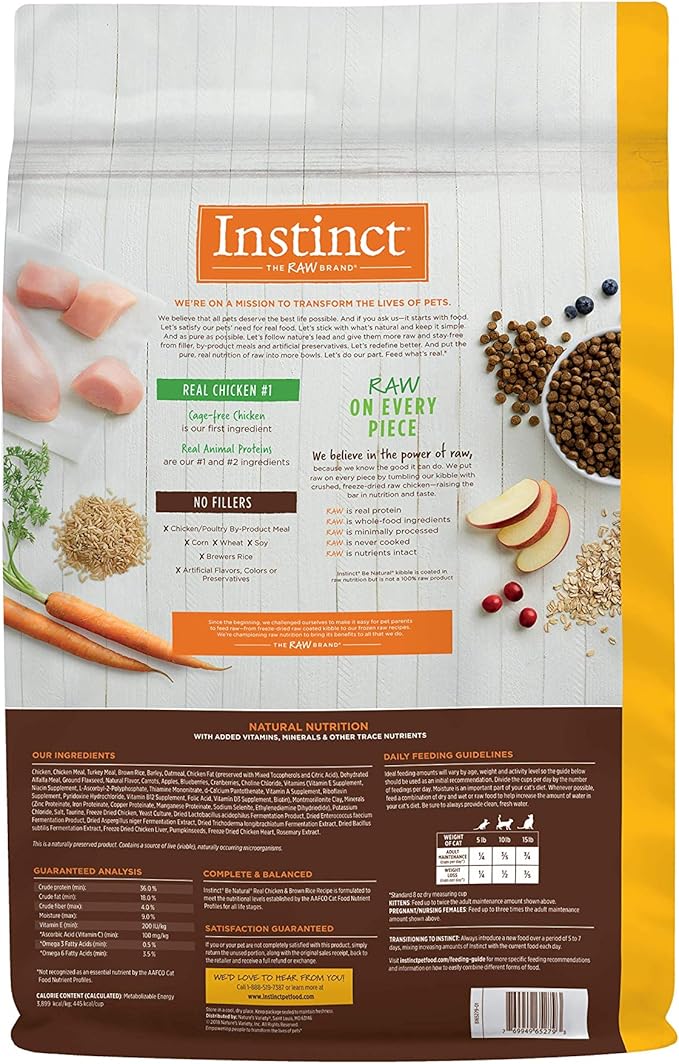 Instinct Be Natural Kibble for Cats