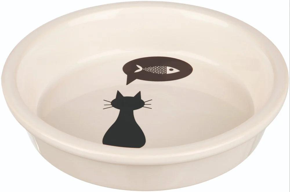 Trixie Raised Ergonomic Ceramic Cat Bowl