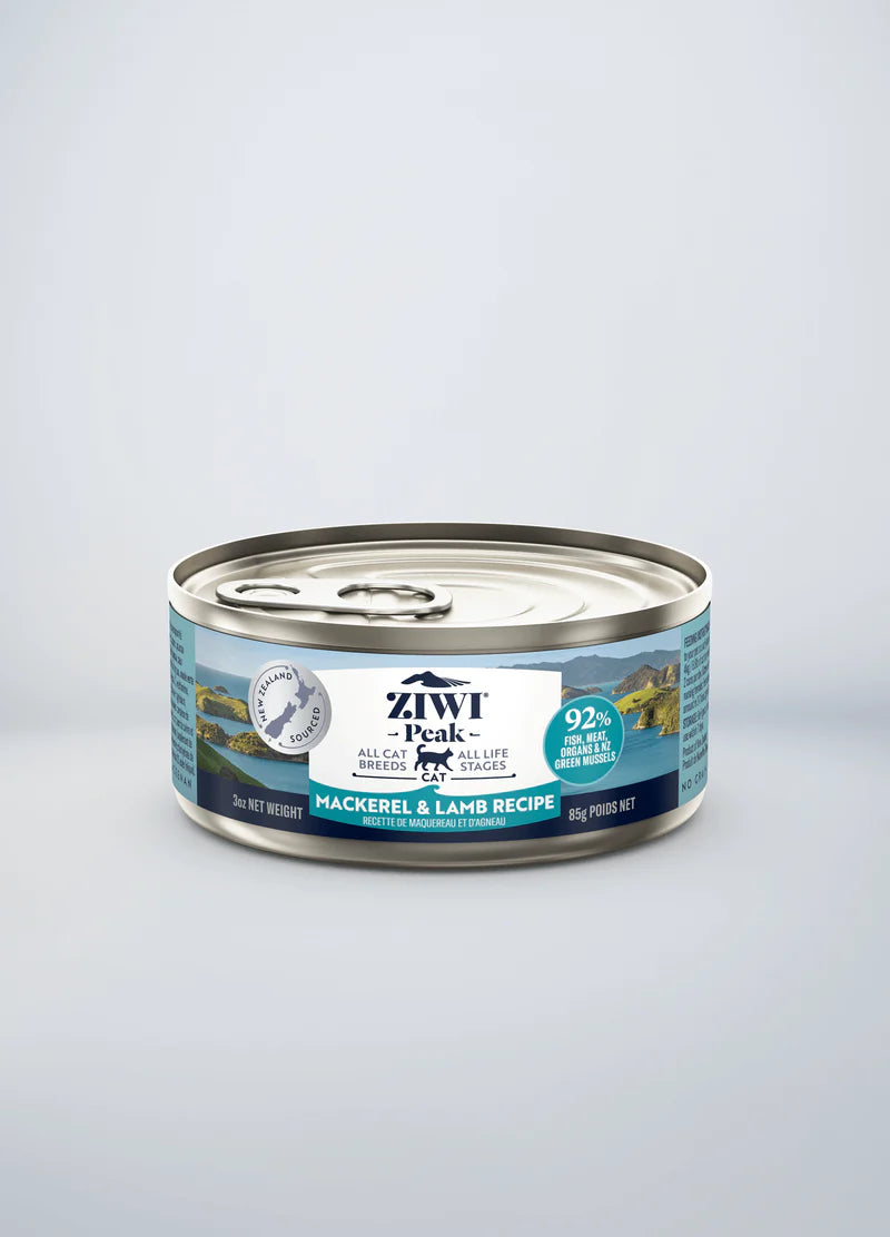 ZIWI Peak Mackerel & Lamb Recipe Wet Cat Food