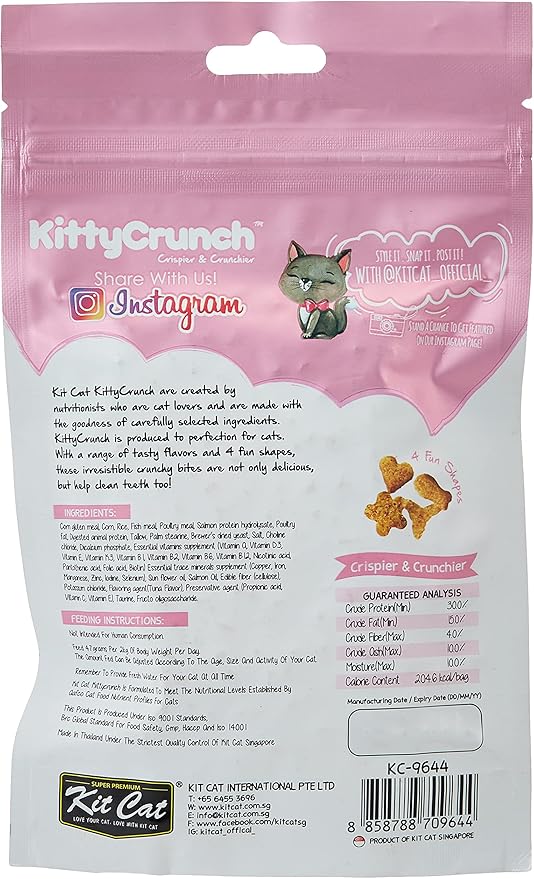 kit cat kitty crunch tuna flavour cat treats
