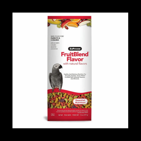 ZuPreem FruitBlend Medium and Large Parrot Food
