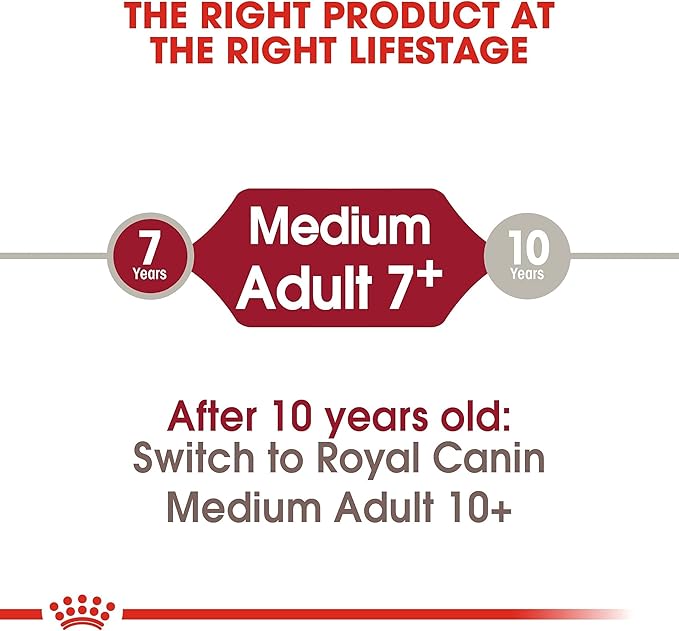 Royal Canin Medium Adult 7+ Dry Dog Food