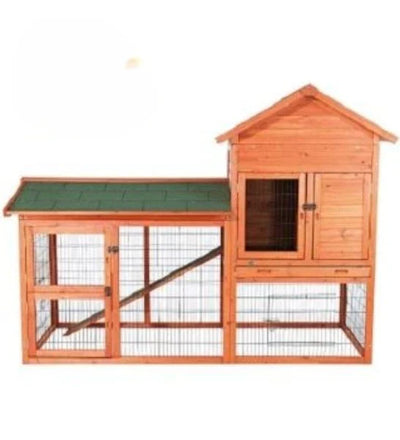 Trixie Natura Hutch with Large Enclosure for Small Pets