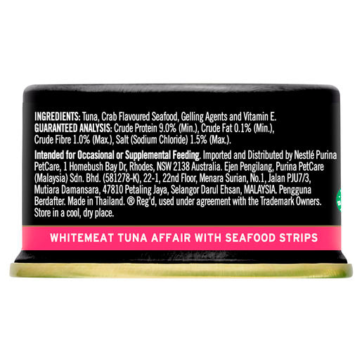 PURINA Fancy Feast Royale Whitemeat Tuna Affair with Surimi Sticks Cat Wet Food