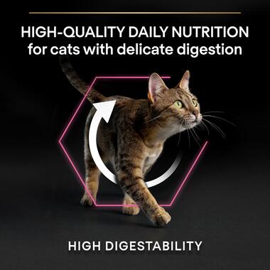 PURINA Pro Plan Delicate Optidigest Turkey Adult Dry Cat Food
