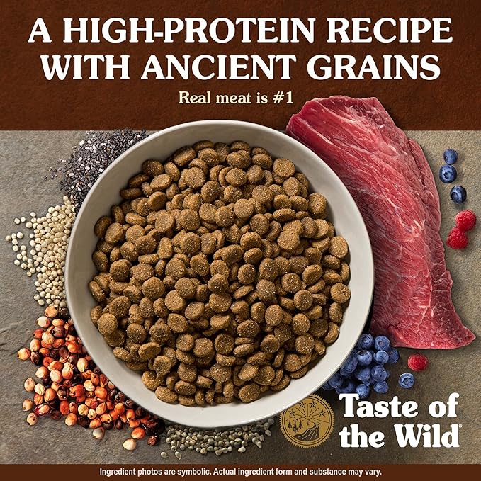 Taste of The Wild Ancient Prairie Bison & Venison Dry Dog Food