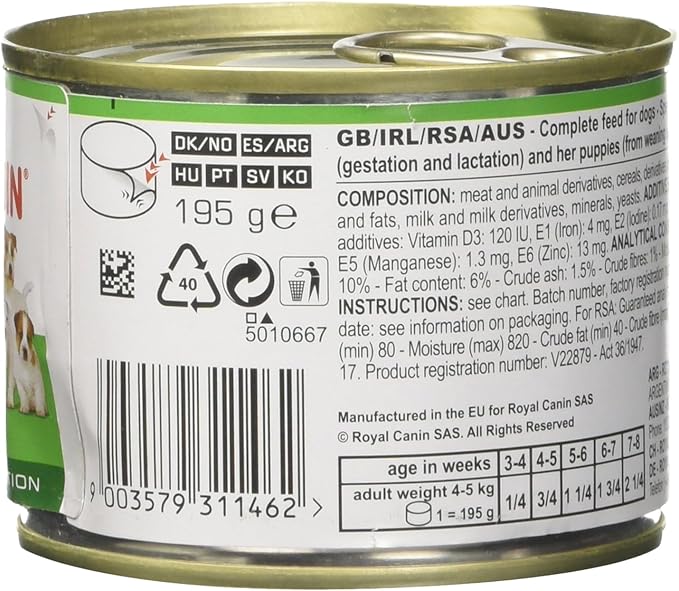 Royal Canin Starter Mousse Puppy Wet Food