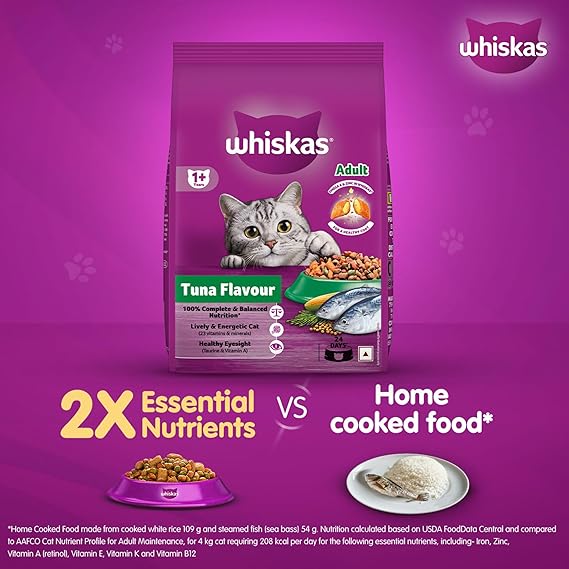 Whiskas Adult Tuna Dry Cat Food