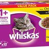 Whiskas Tender Bites Chicken in Gravy Pouch Multipack