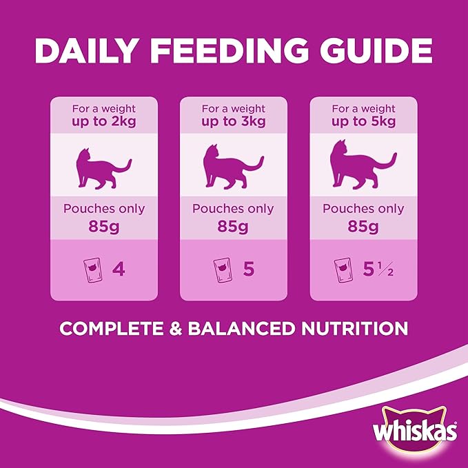 Whiskas Tender Bites Chicken in Gravy Pouch Multipack