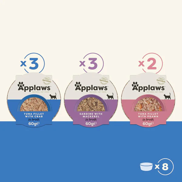 Applaws Fish Selection Pack Wet Cat Food