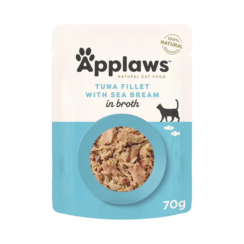 Applaws Tuna Fillet With Sea Bream Wet Cat Food