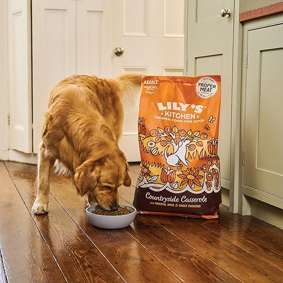 Lily's Kitchen Countryside Casserole with Chicken, Duck & Sweet Potatoes Adult Dry Dog Food Bundle