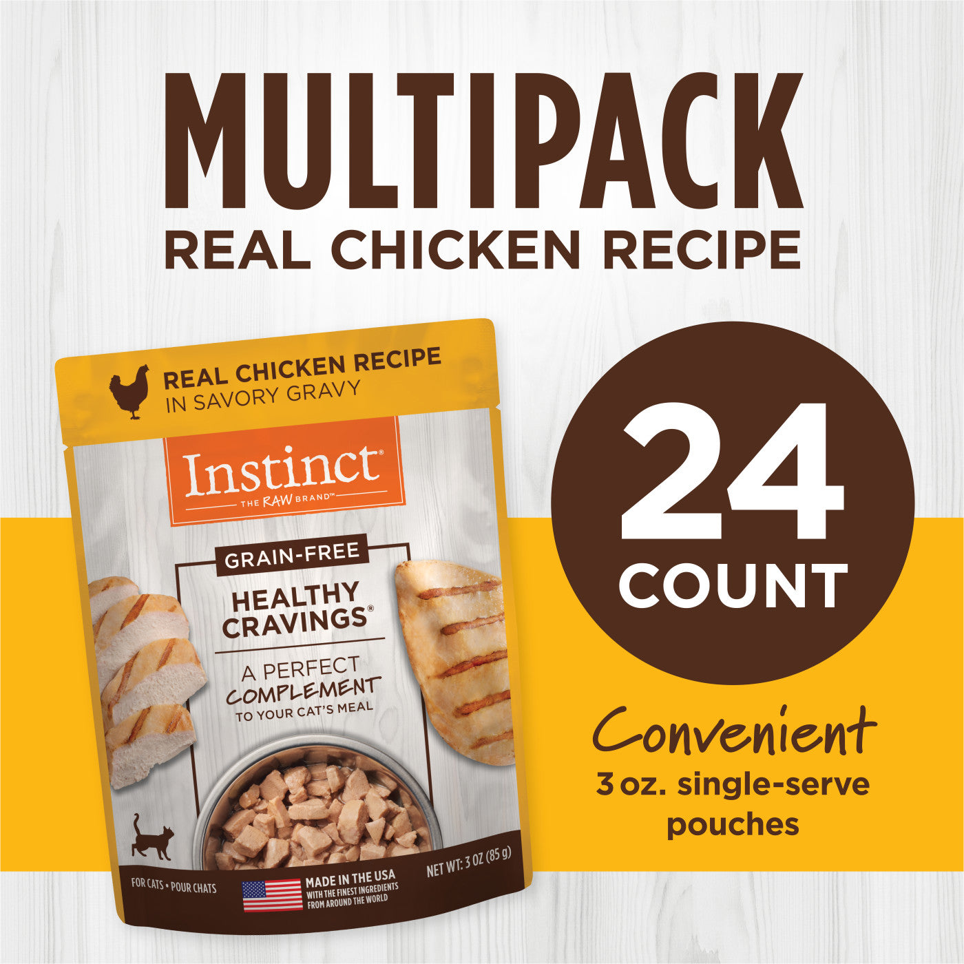 Instinct Healthy Cravings Chicken Wet Cat Food