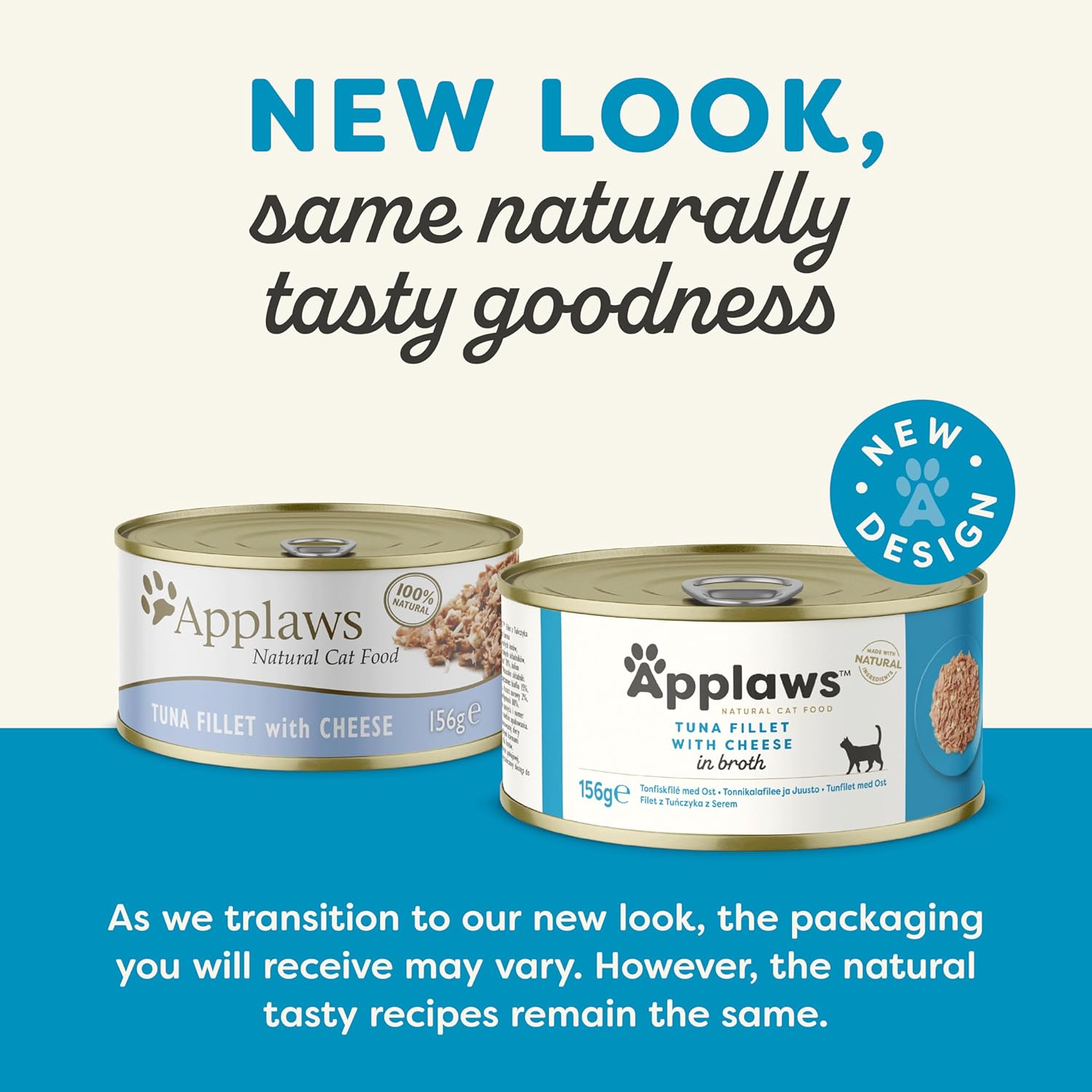 Applaws Natural Tuna & Cheese Wet Cat Food