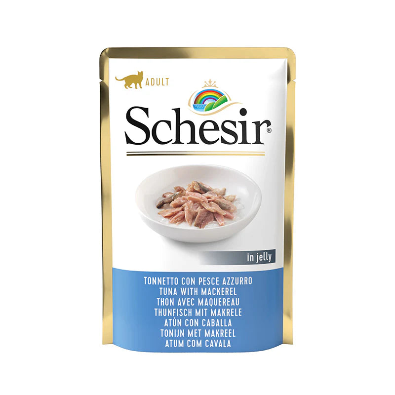 Schesir Tuna in Jelly Wet Adult Cat Food