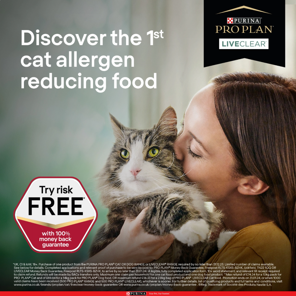 PURINA Pro Plan LiveClear Sterilised Adult Cat Dry Food