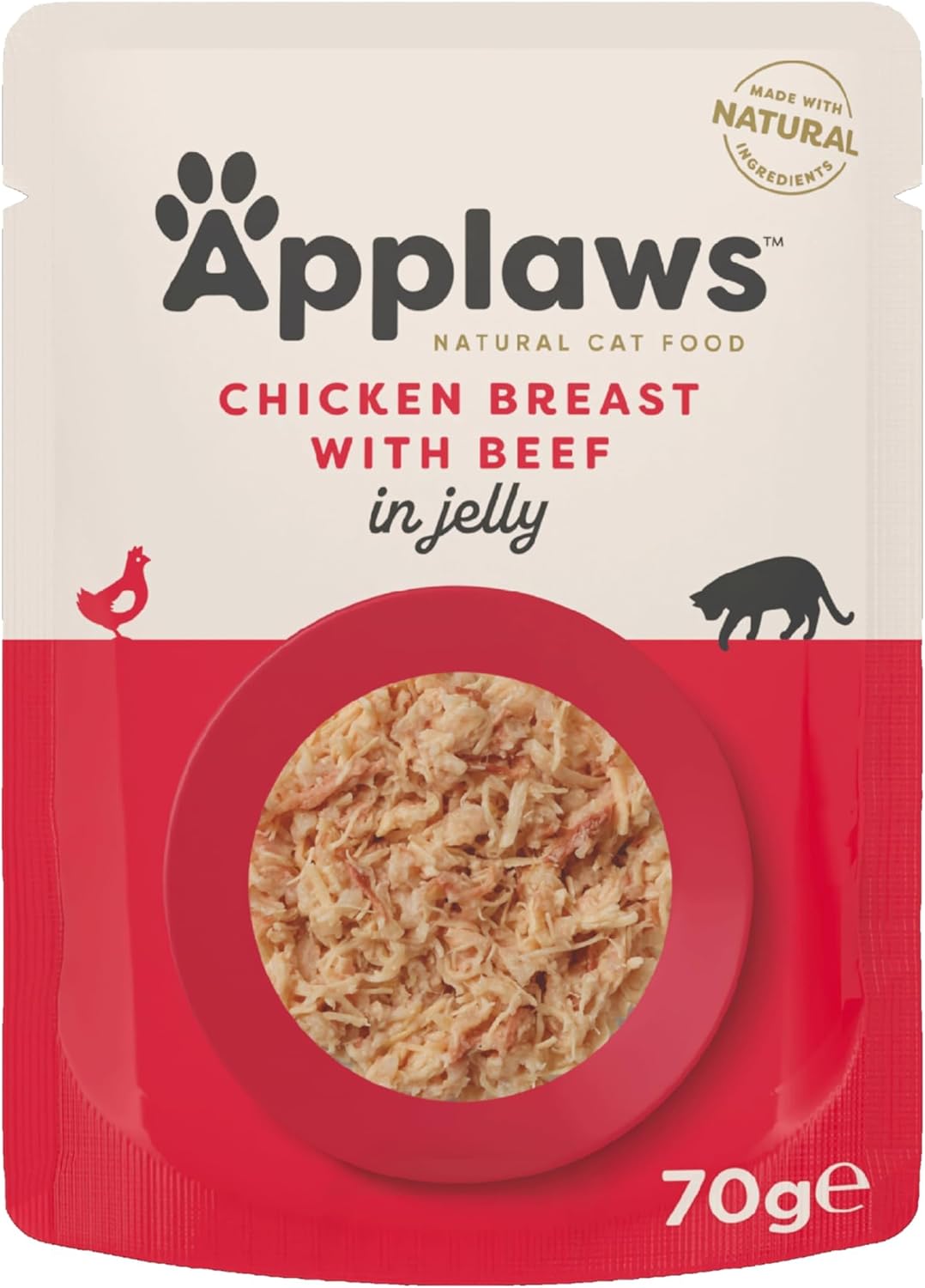 Applaws Chicken Breast with Beef in Jelly Wet Cat Food