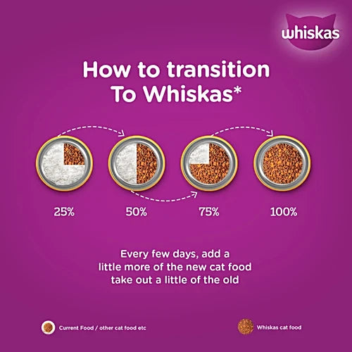 Whiskas Adult Gourmet Sea Food Dry Cat Food