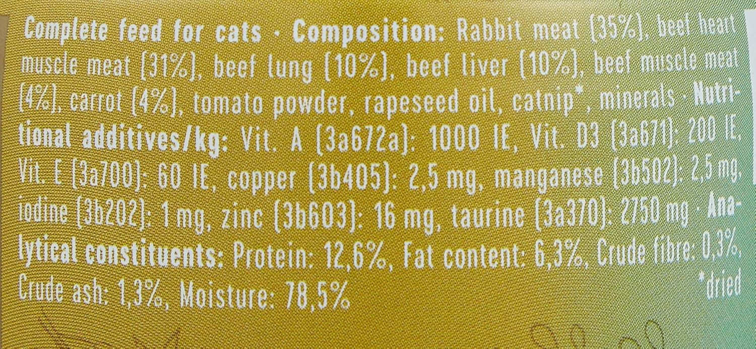 Terra Felis Beef Cat Wet Food