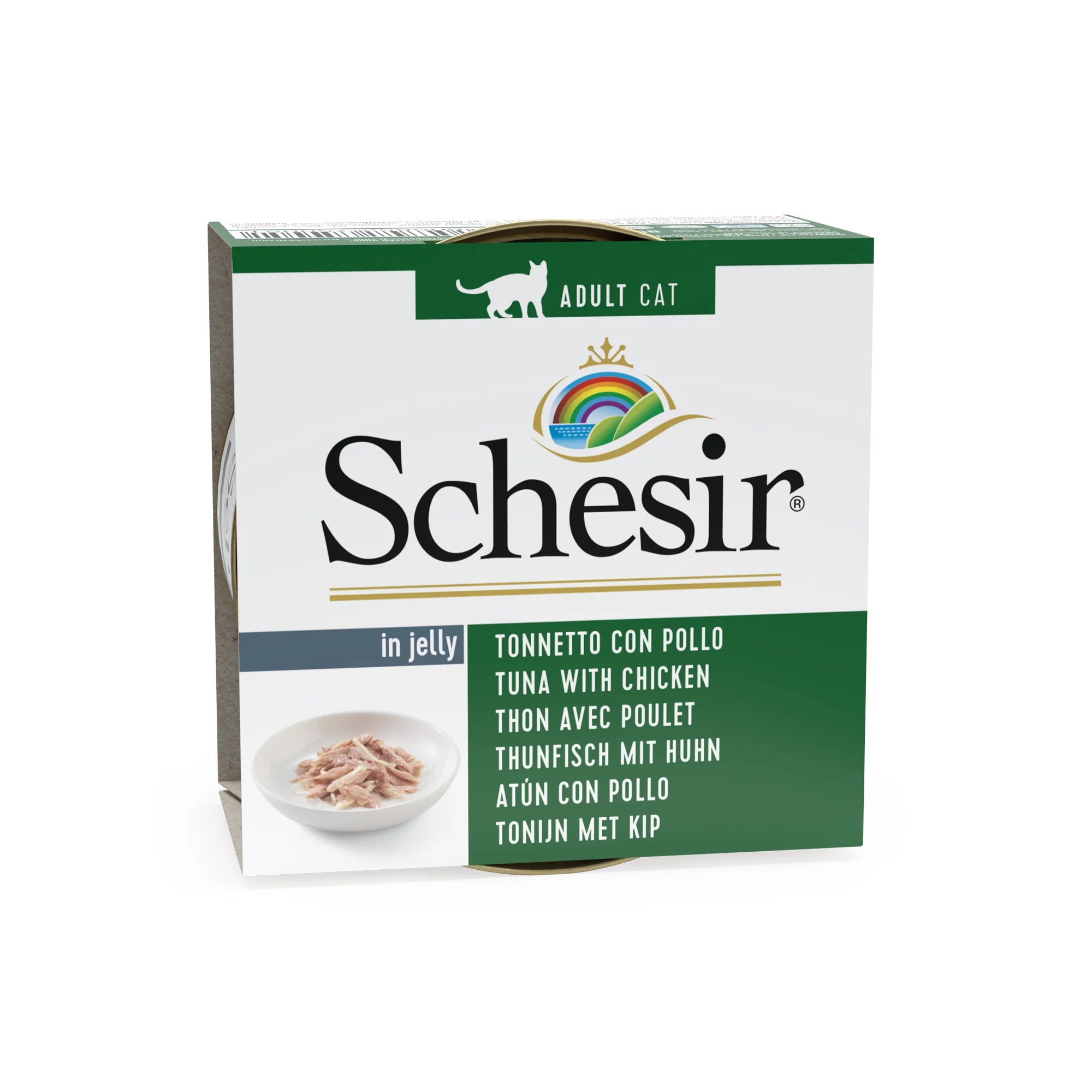 Schesir Tuna & Chicken in Jelly Wet Cat Food