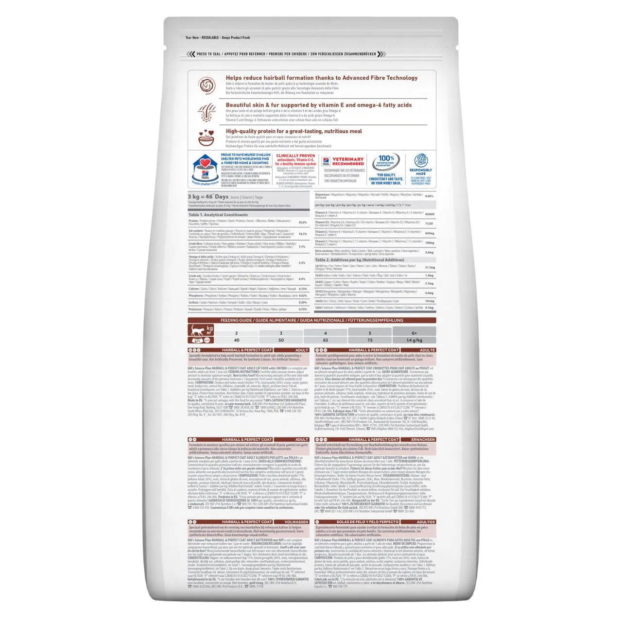 Hill's Science Plan Hairball Indoor Adult Dry Cat Food