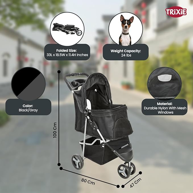 Trixie Buggy Stroller for Dogs
