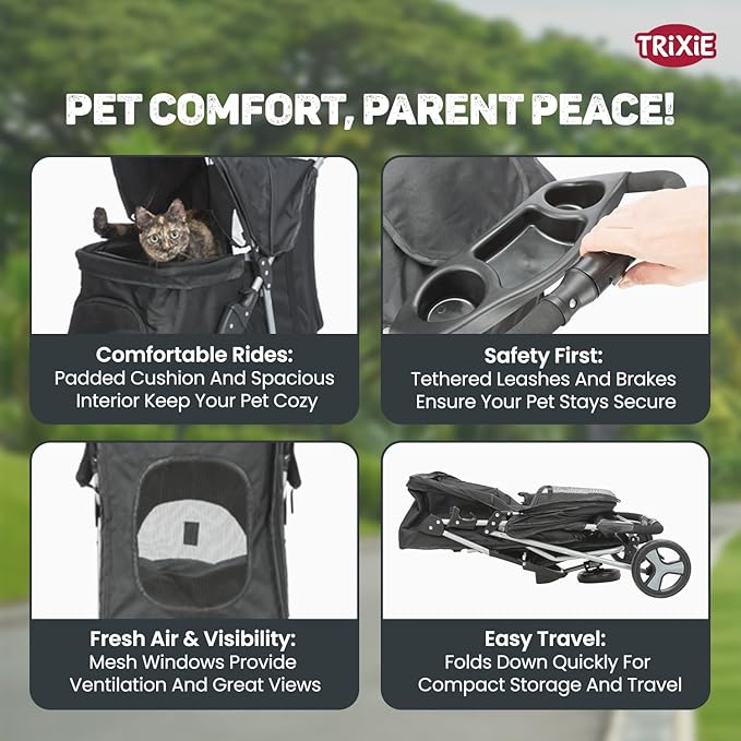 Trixie Buggy Stroller for Dogs